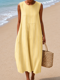 Karen - Vestido Casual Sem Mangas
