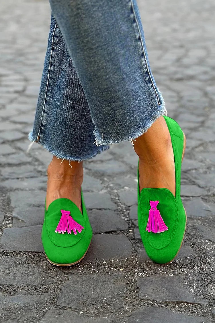 Haven - Mocassim de Bico Redondo com Tassel