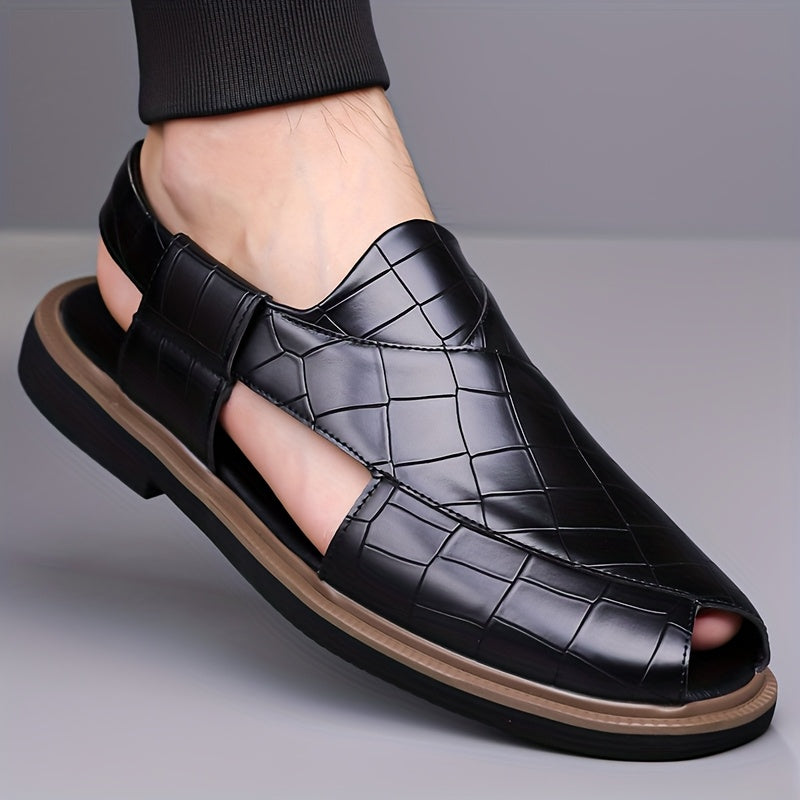 Ismar - Sandália Masculina Trançada