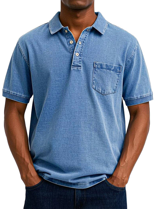 Zeferino - Camisa Polo Masculina Vintage