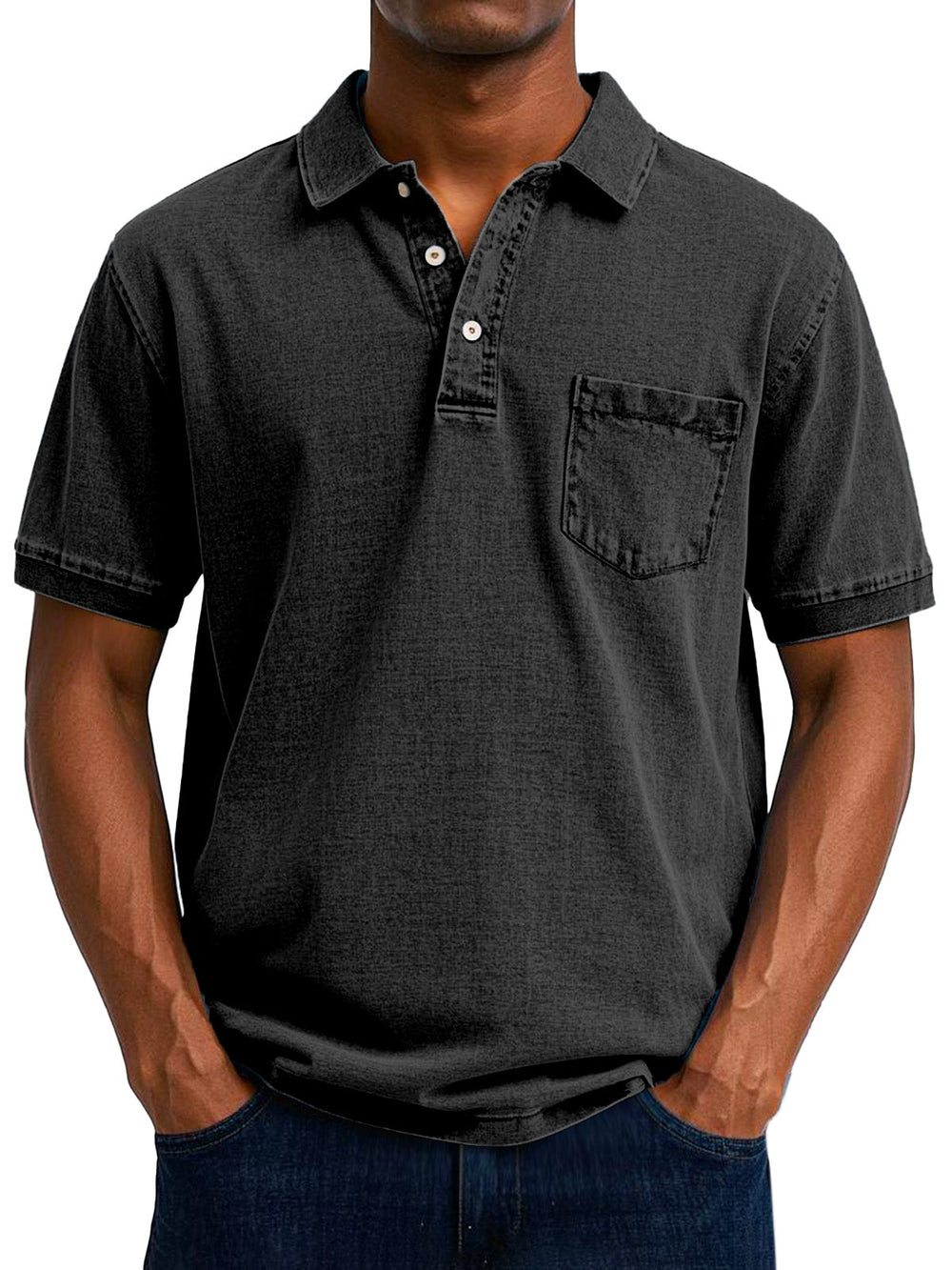 Zeferino - Camisa Polo Masculina Vintage