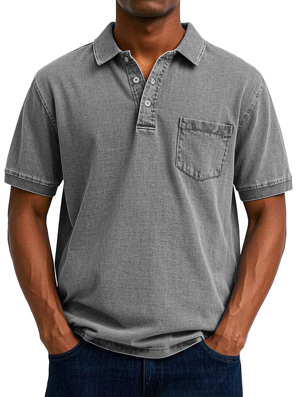 Zeferino - Camisa Polo Masculina Vintage