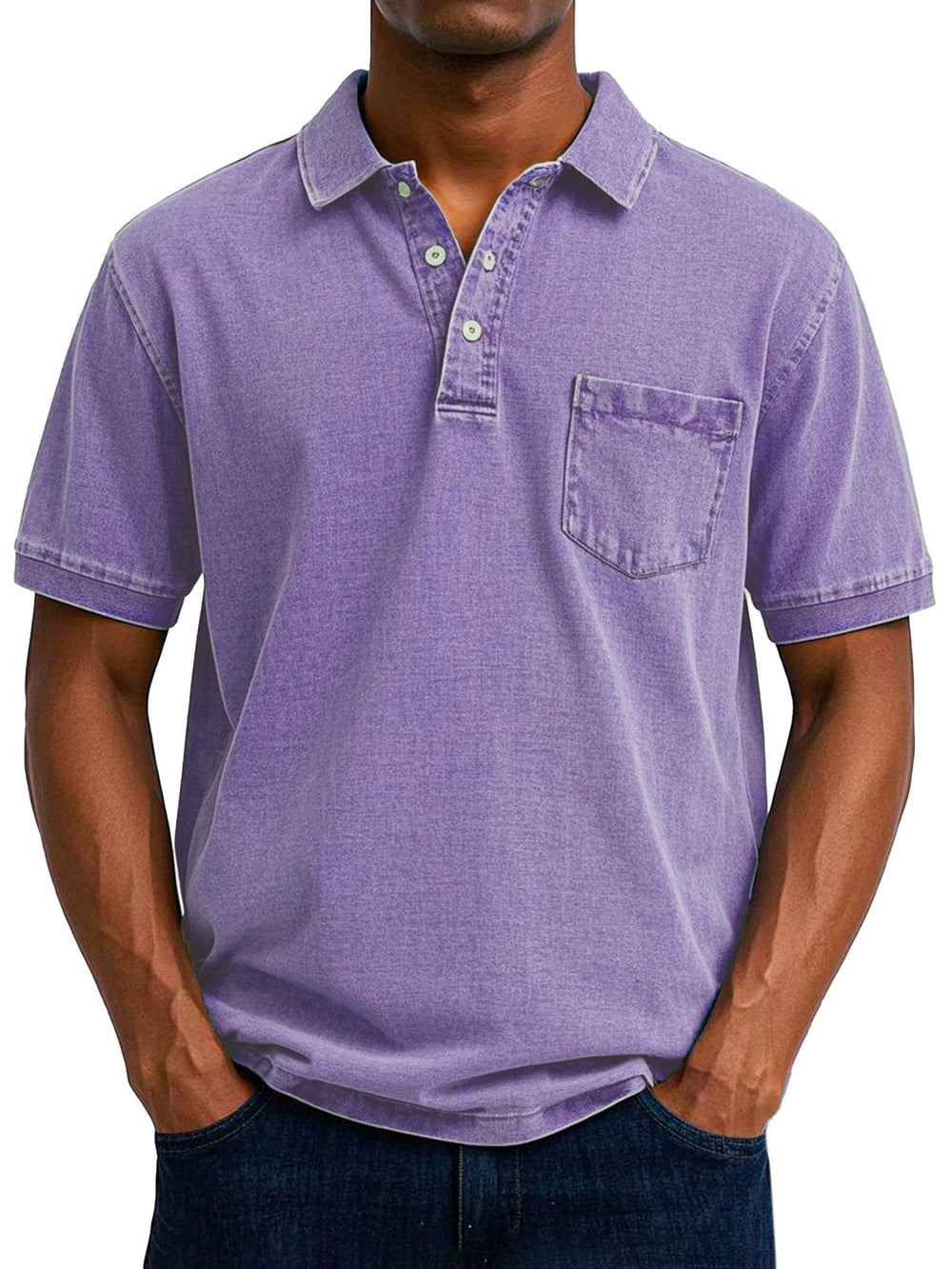 Zeferino - Camisa Polo Masculina Vintage