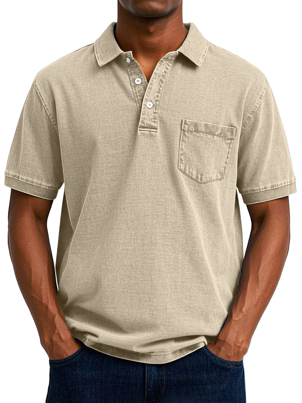 Zeferino - Camisa Polo Masculina Vintage