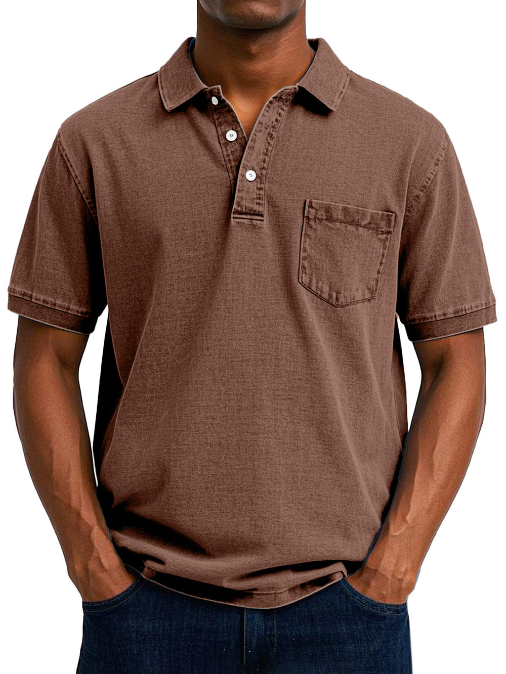 Zeferino - Camisa Polo Masculina Vintage
