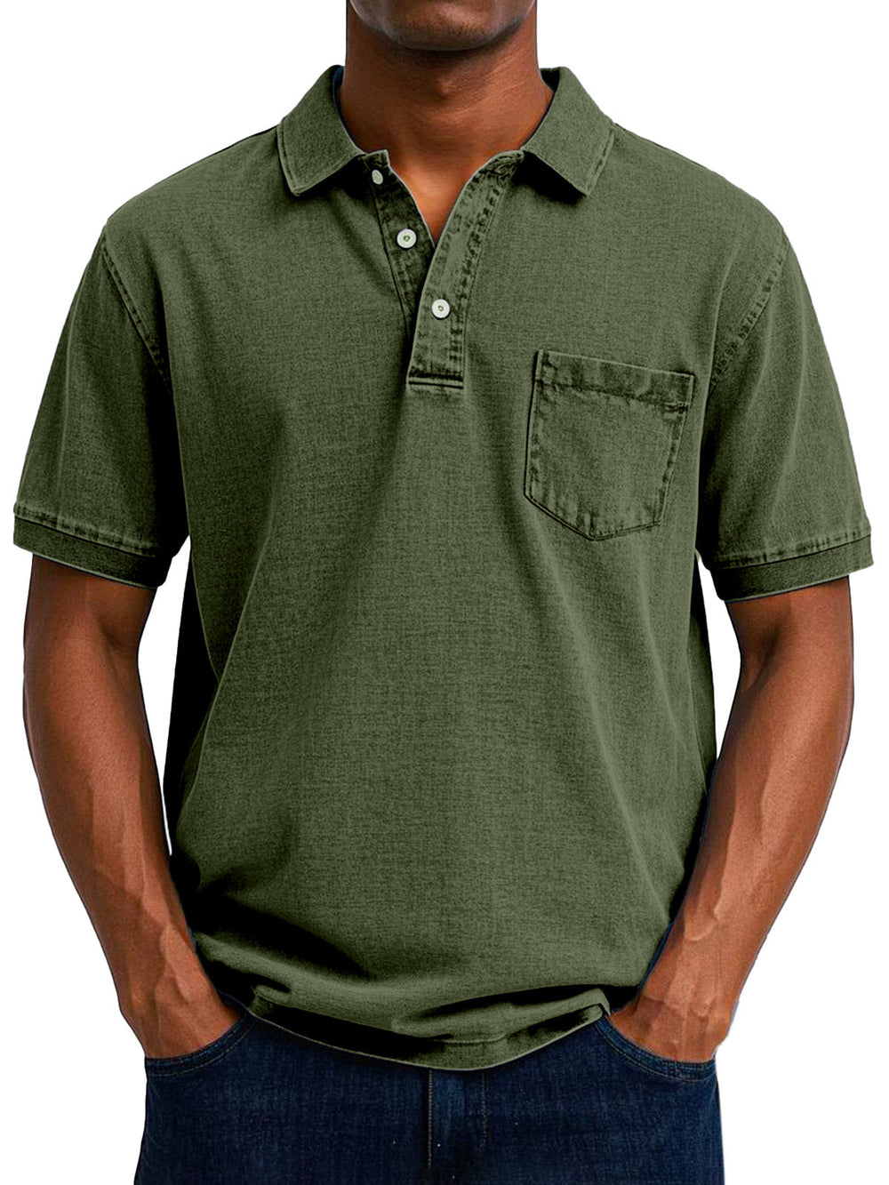 Zeferino - Camisa Polo Masculina Vintage