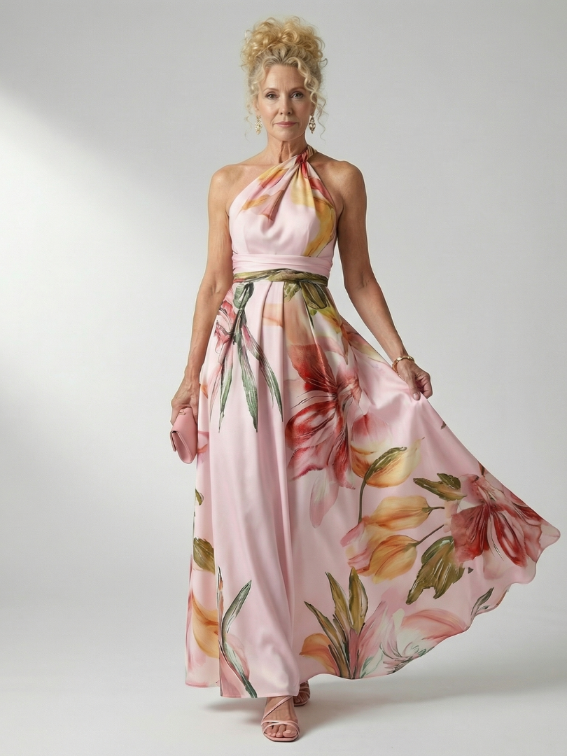 Amiel - Vestido Longo Floral Leve