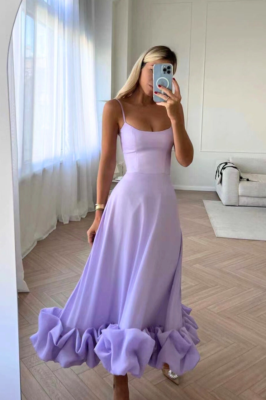 Emanuela - Vestido Elegante Fluido