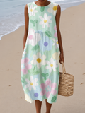 Erin - Vestido Midi Floral Pastel