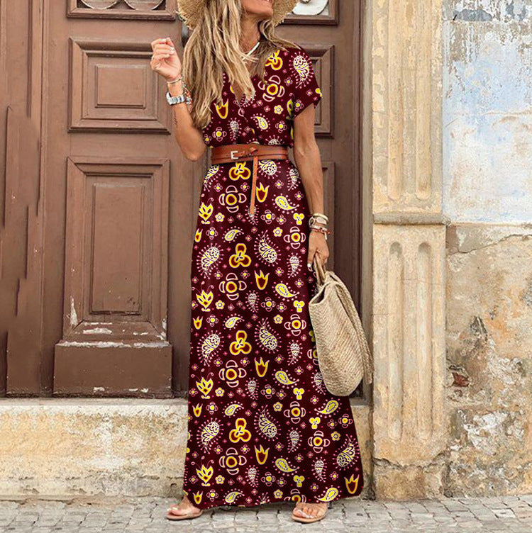 Zilma - Vestido Longo Boho Leve