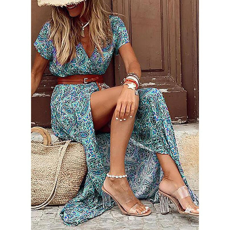 Zilma - Vestido Longo Boho Leve