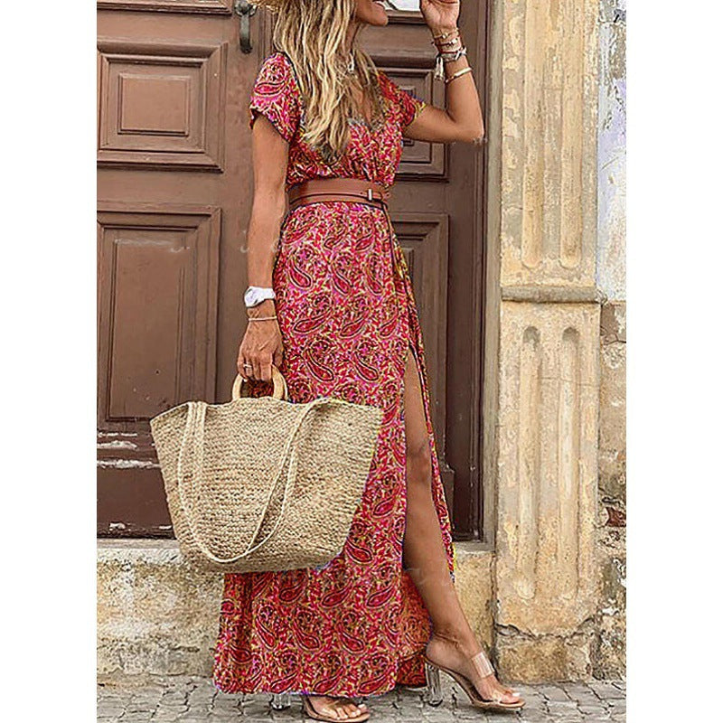 Zilma - Vestido Longo Boho Leve
