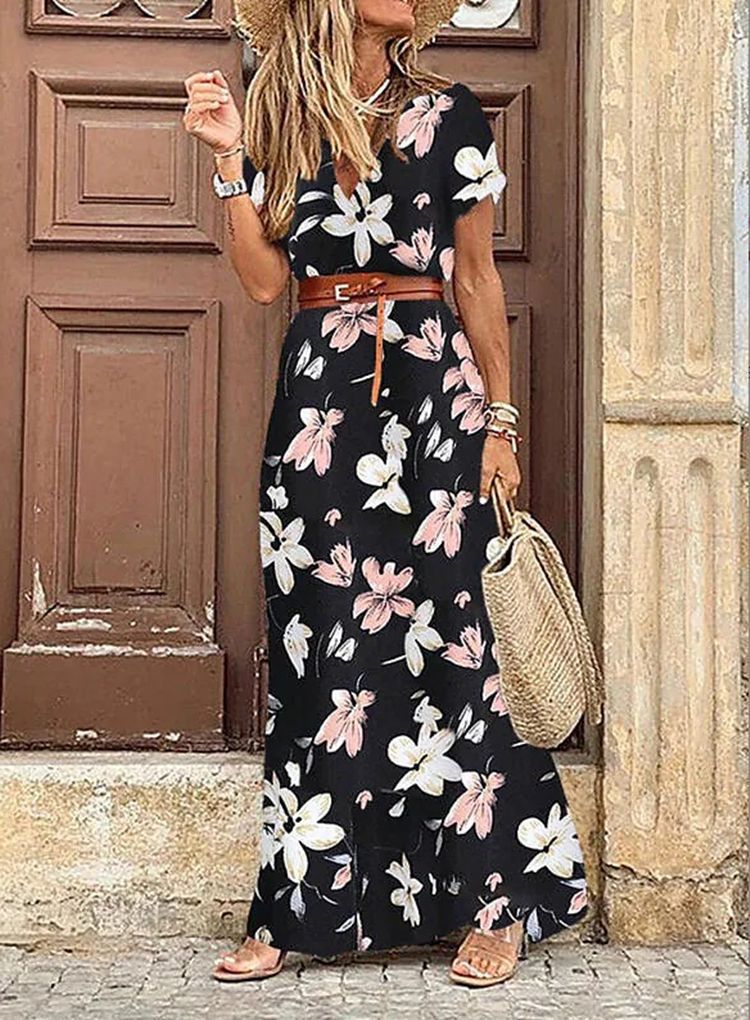 Zilma - Vestido Longo Boho Leve