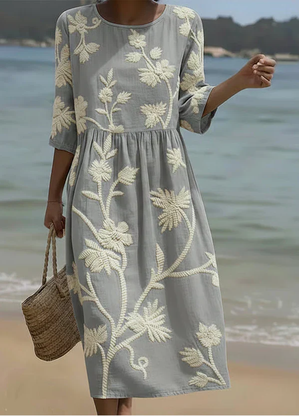 Maitê - Vestido Casual Feminino Estampa Floral