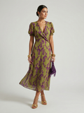 Brenda - Vestido Midi Floral Soltinho