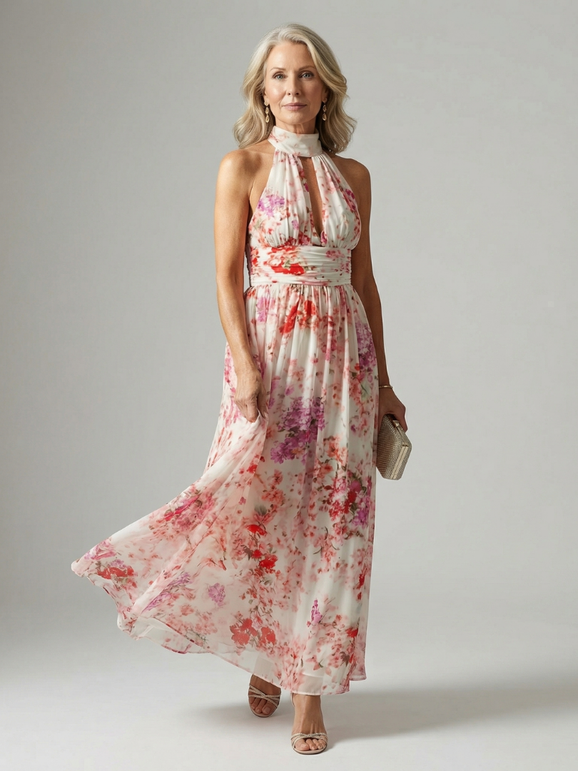 Elyon - Vestido Longo Fluido Leve