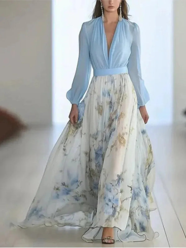 Valdete - Vestido Longo Floral