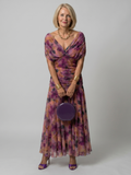 Priscila - Vestido Midi Fluido Ombro a Ombro