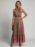 Rowen - Vestido Midi Frente Única Drapeado