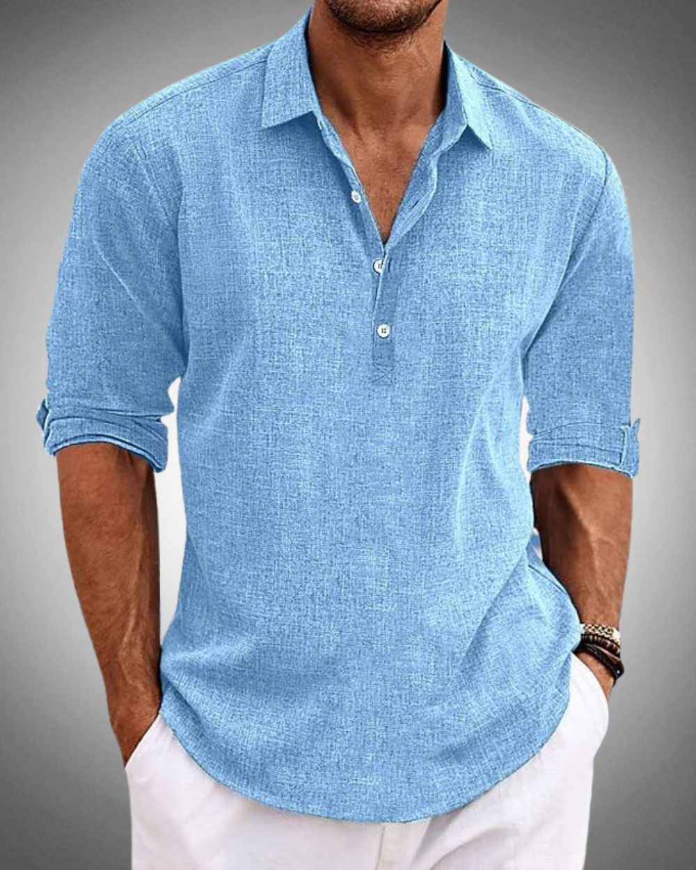 Fulgêncio - Camisa Masculina com Botões