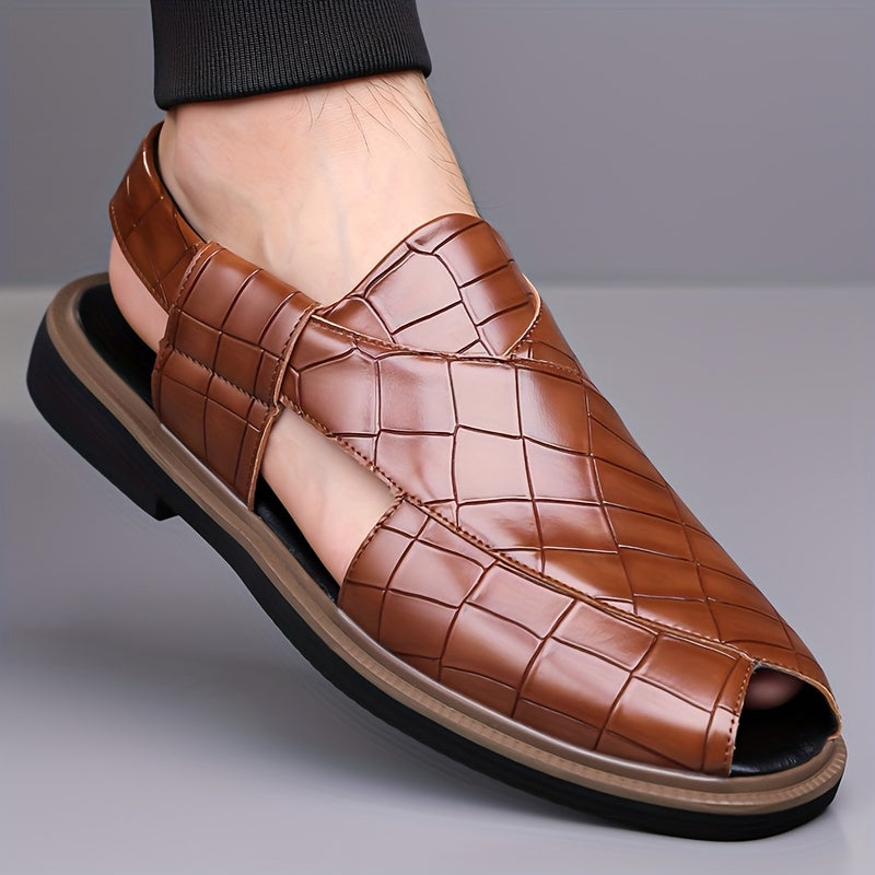 Ismar - Sandália Masculina Trançada