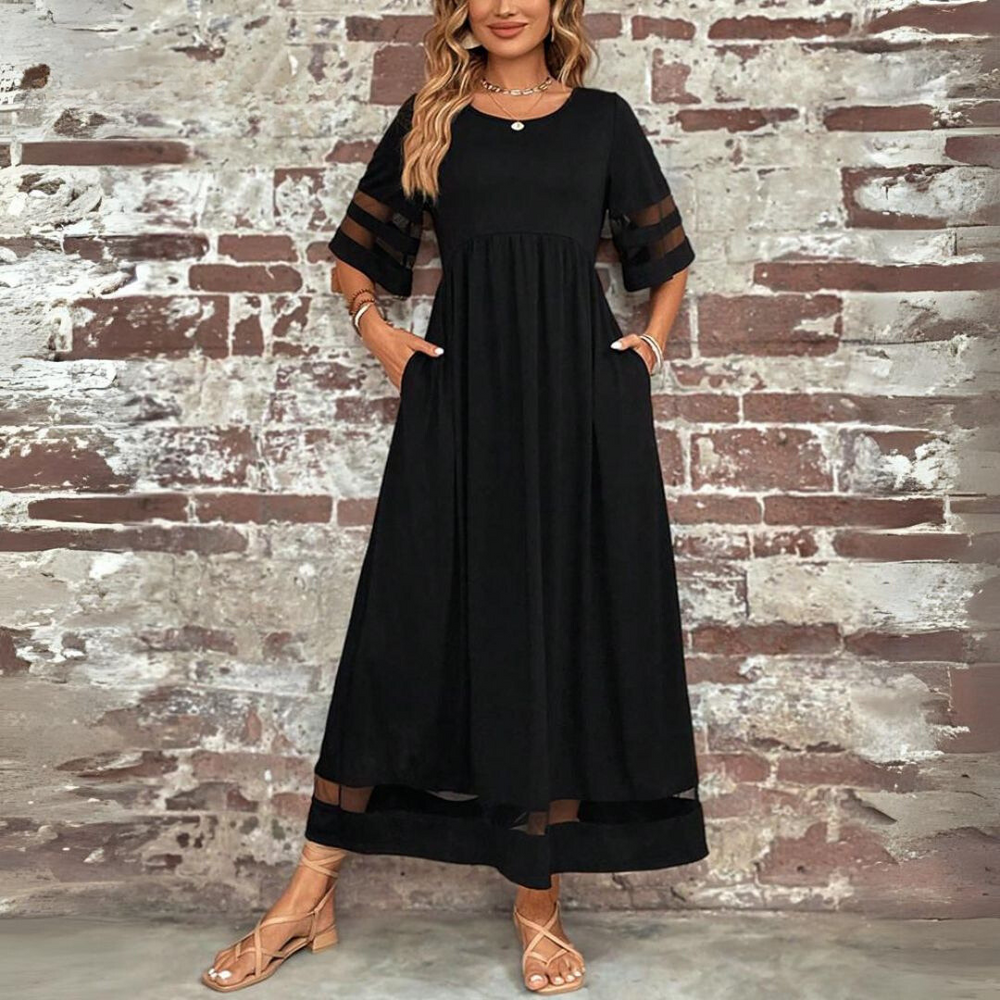 Aubrey - Vestido Midi que Disfarça a Barriga
