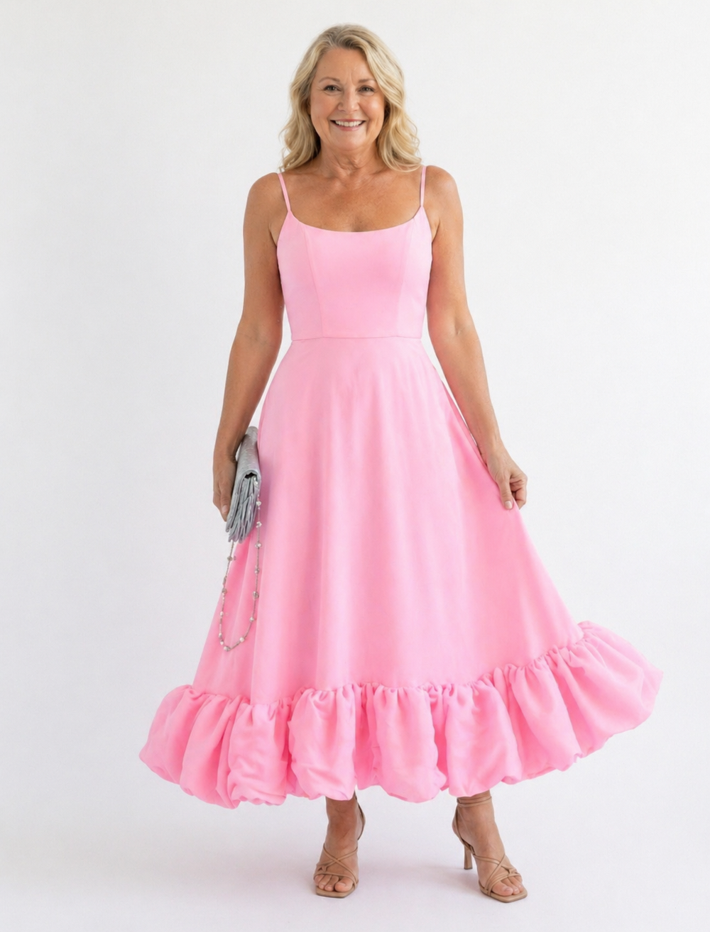 Emanuela - Vestido Elegante Fluido