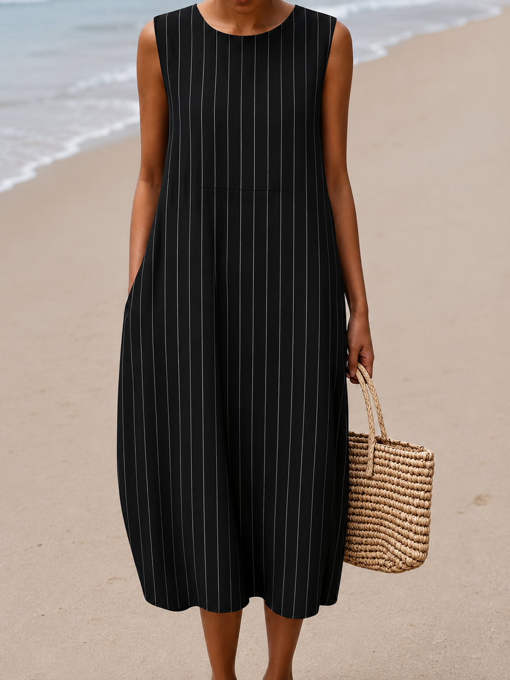 Deborah - Vestido Casual Sem Mangas