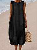 Deborah - Vestido Casual Sem Mangas