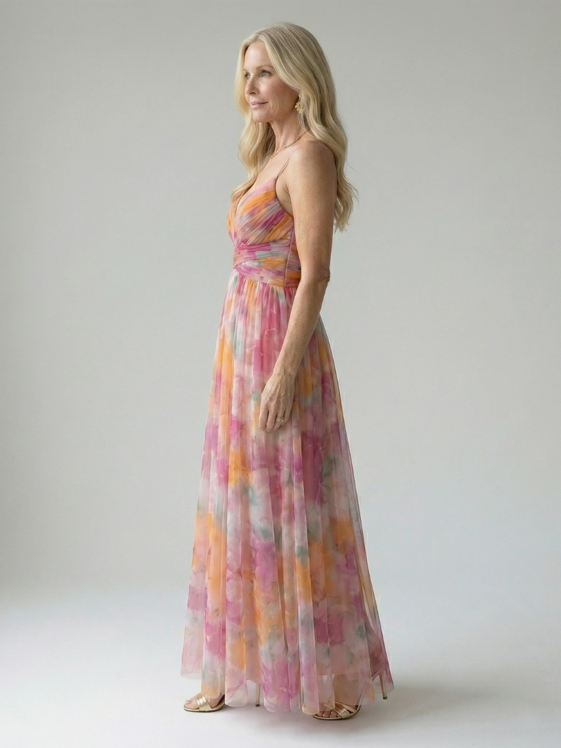 Aurora - Vestido Longo Envelope Suave