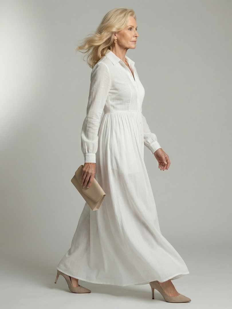 Catarina - Vestido Longo Fluido Suave