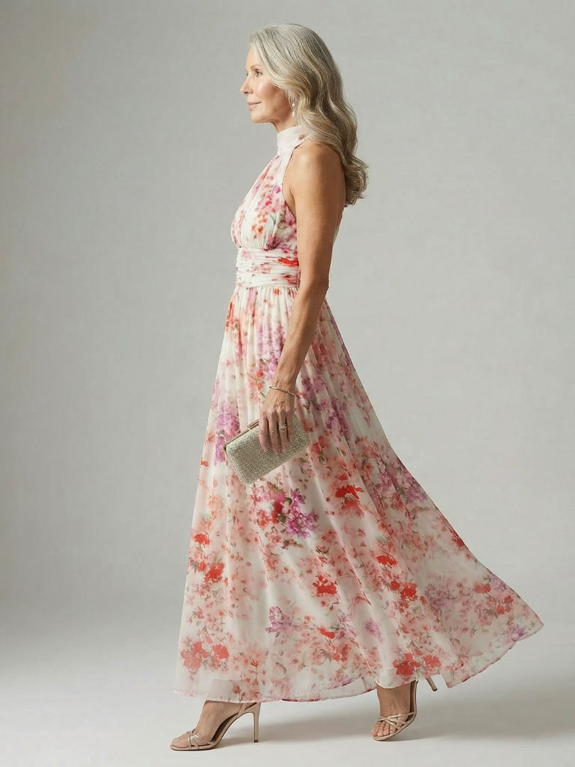 Elyon - Vestido Longo Fluido Leve