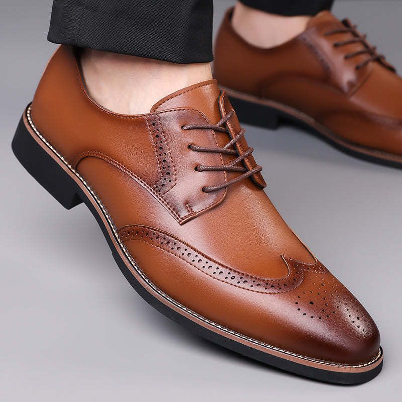 Hipólito - Sapato Social Masculino Clássico Brogue