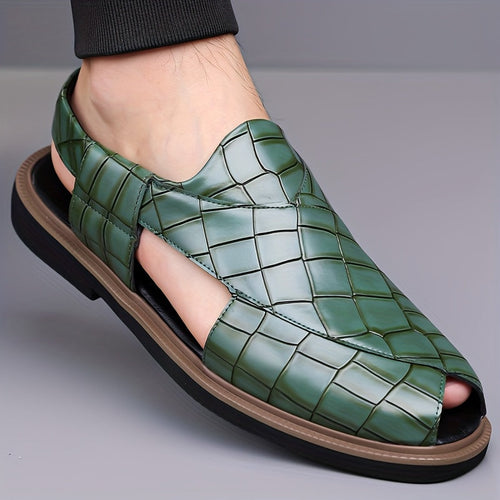 Ismar - Sandália Masculina Trançada