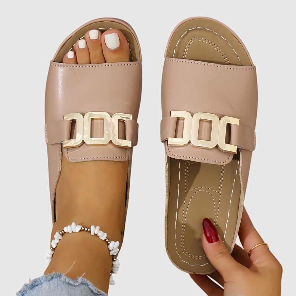 Kathryn - Sandália Confortável com Fivela