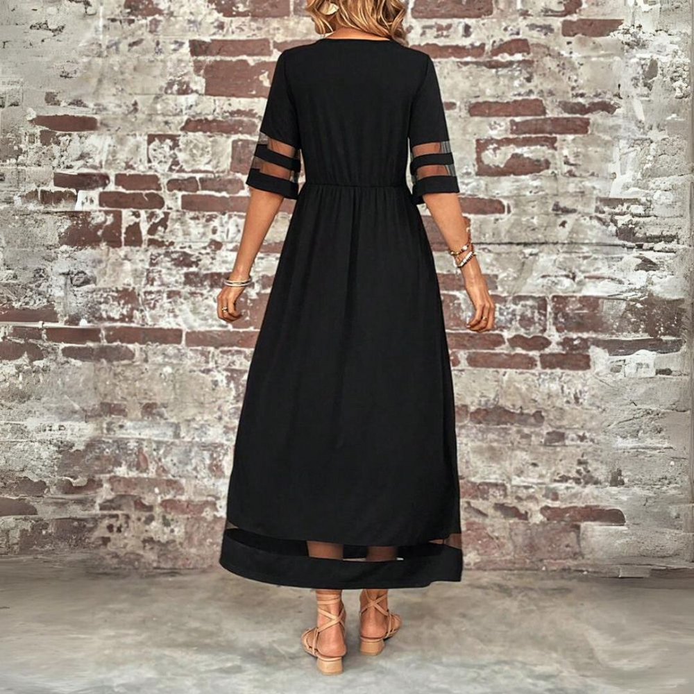 Aubrey - Vestido Midi que Disfarça a Barriga