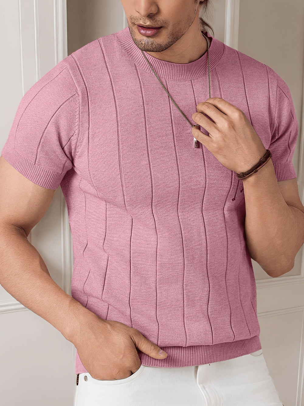 Severino - Camiseta Masculina Canelada
