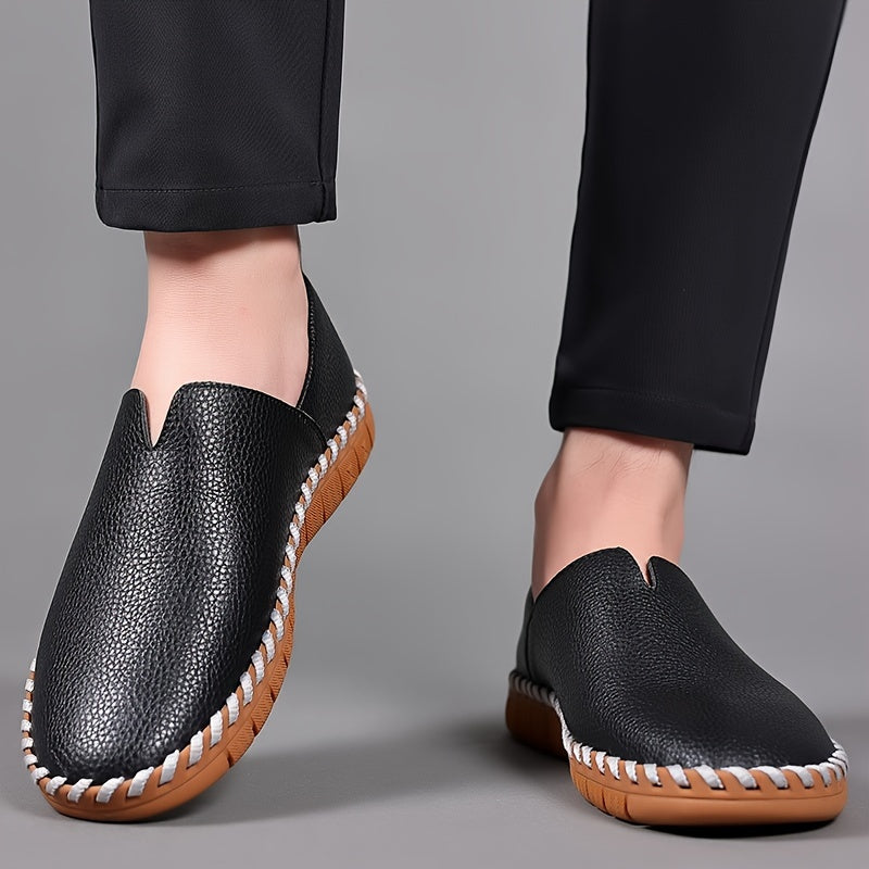 Aureliano - Mocassim Masculino Costurado à Mão