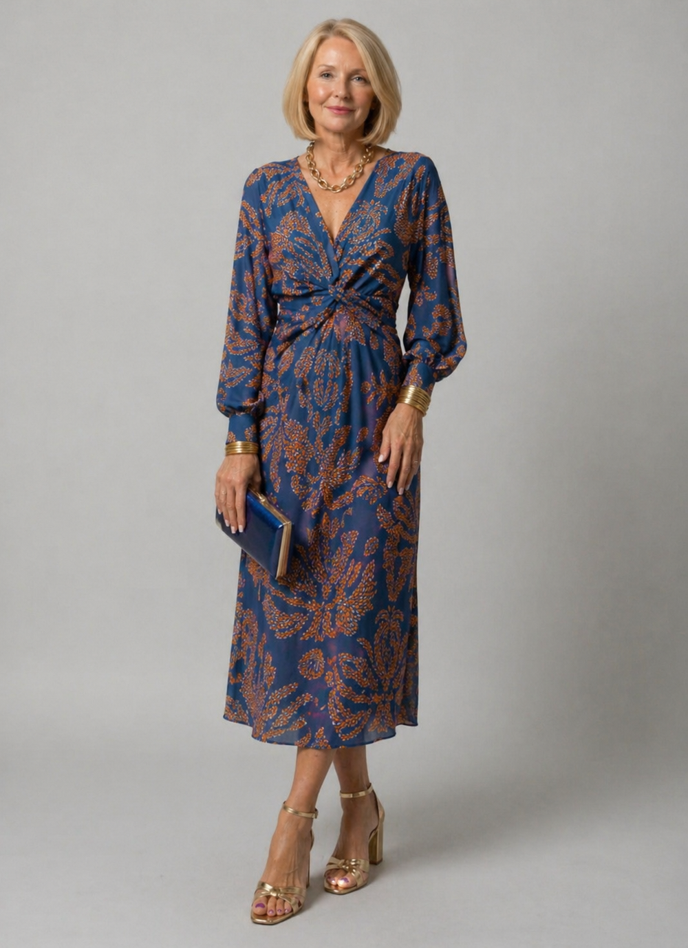 Adriana - Vestido com Estampa Floral