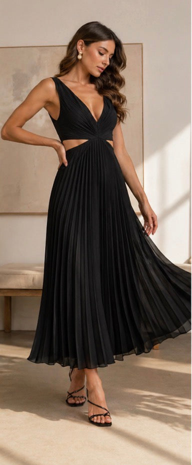 Beatriz - Vestido com Nó Frontal