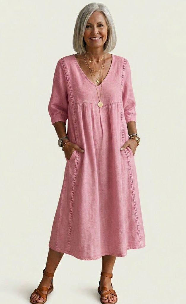 Juliette - Vestido Longo Evasê Elegante