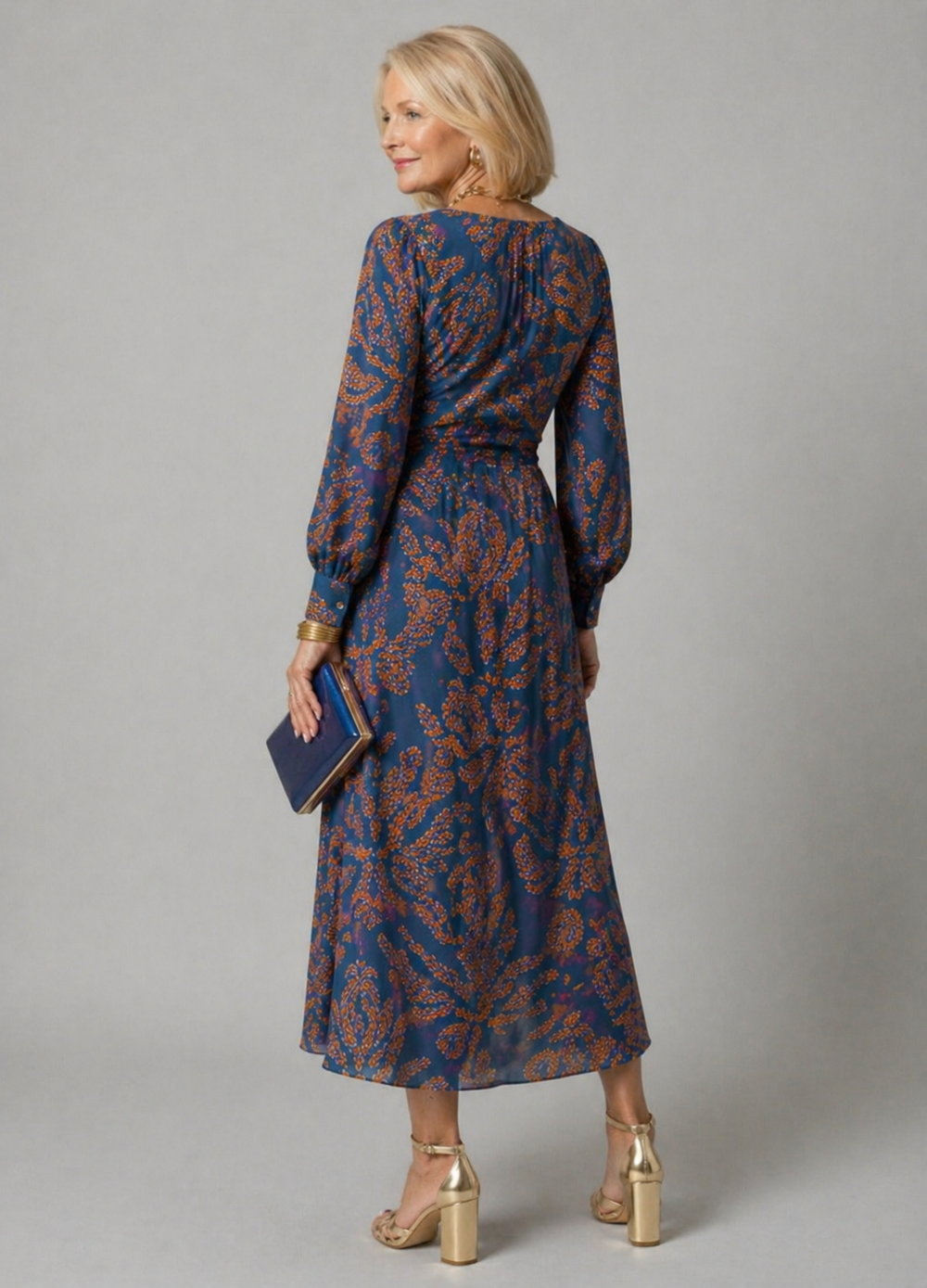 Adriana - Vestido com Estampa Floral