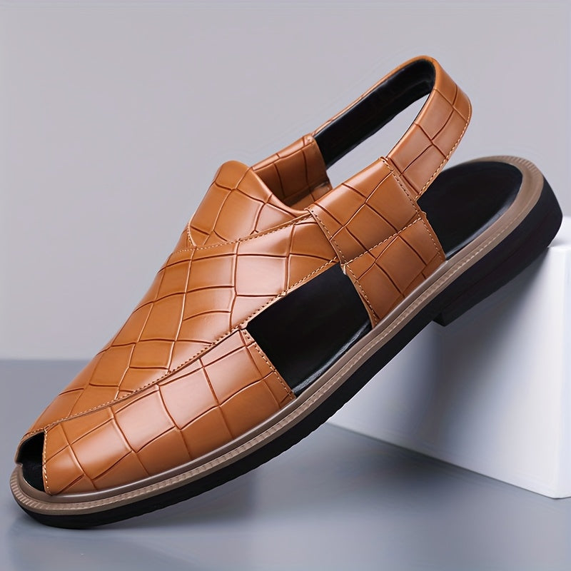 Ismar - Sandália Masculina Trançada