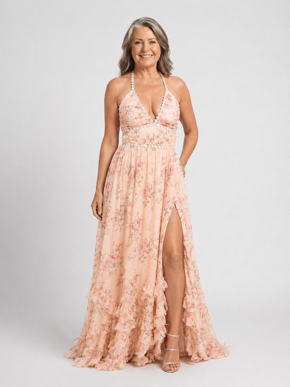 Cristina - Vestido Elegante Feminino