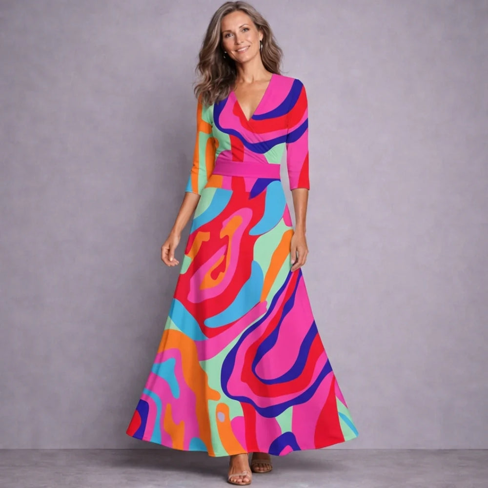 Odaleia - Vestido Longo Elegante