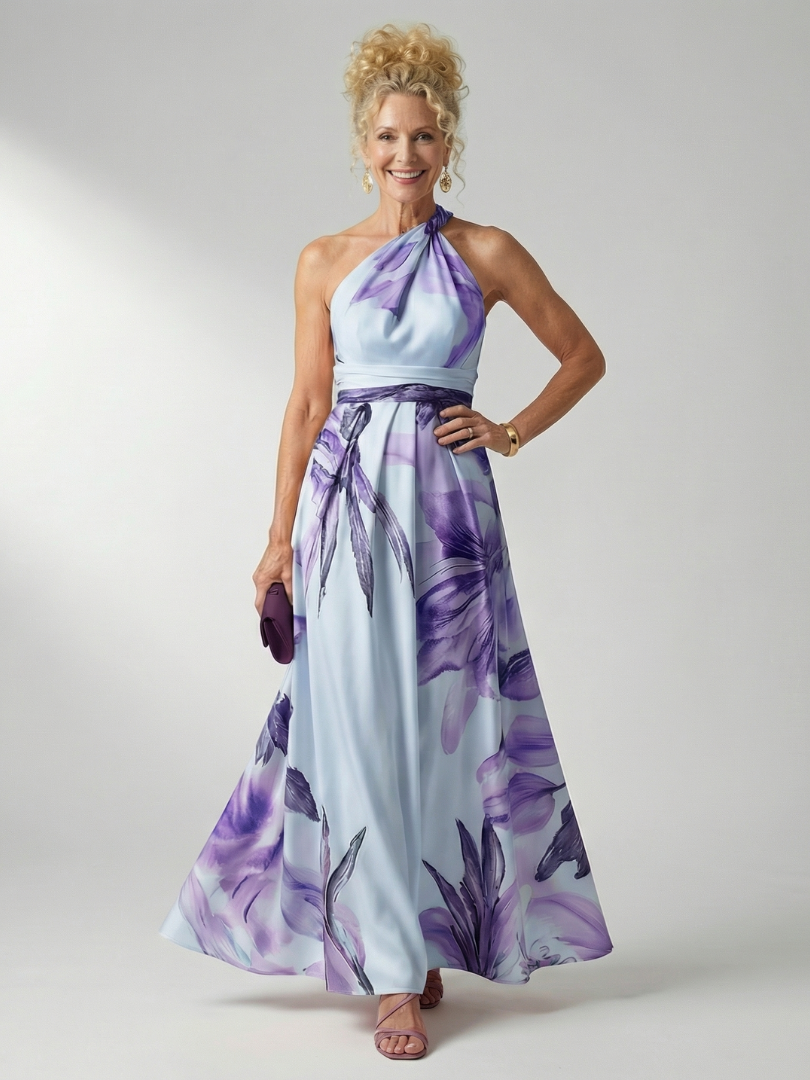 Amiel - Vestido Longo Floral Leve