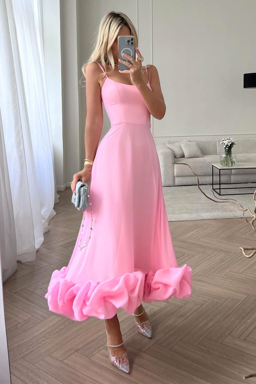 Emanuela - Vestido Elegante Fluido
