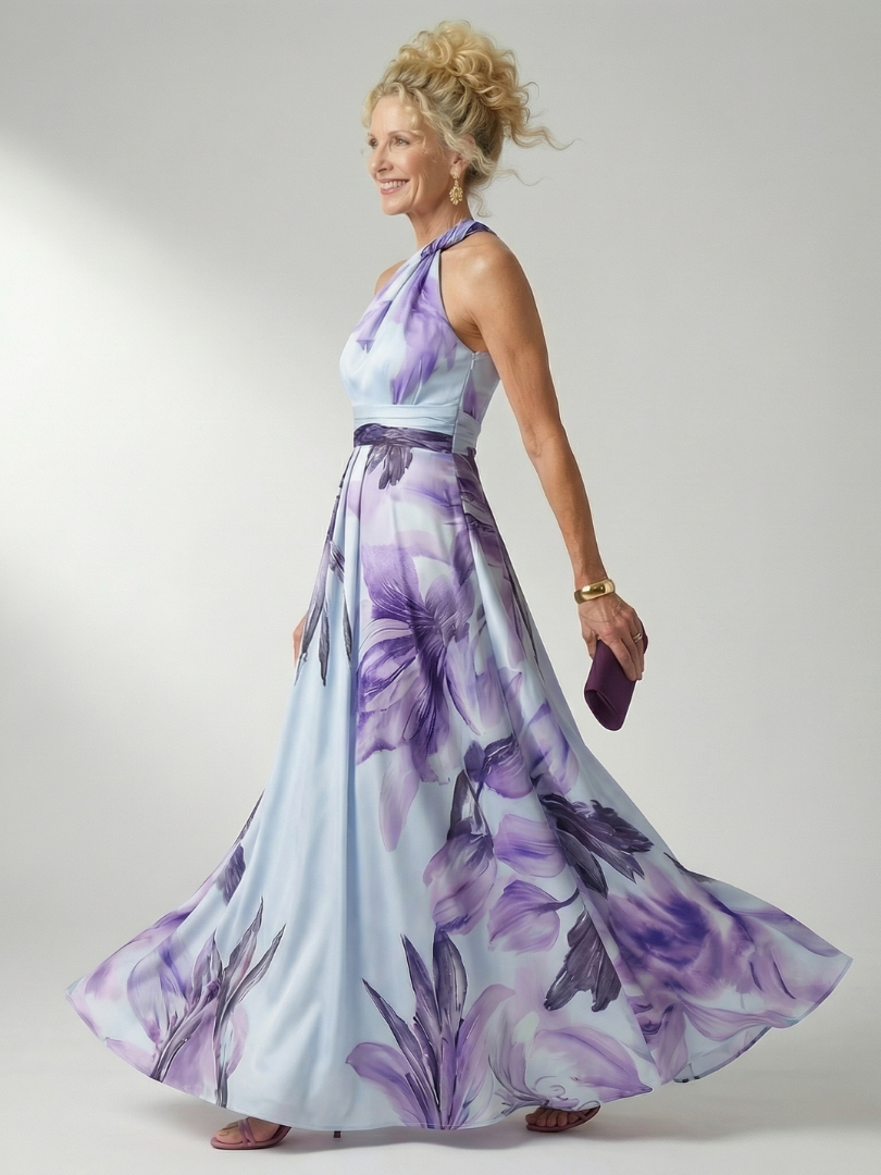 Amiel - Vestido Longo Floral Leve