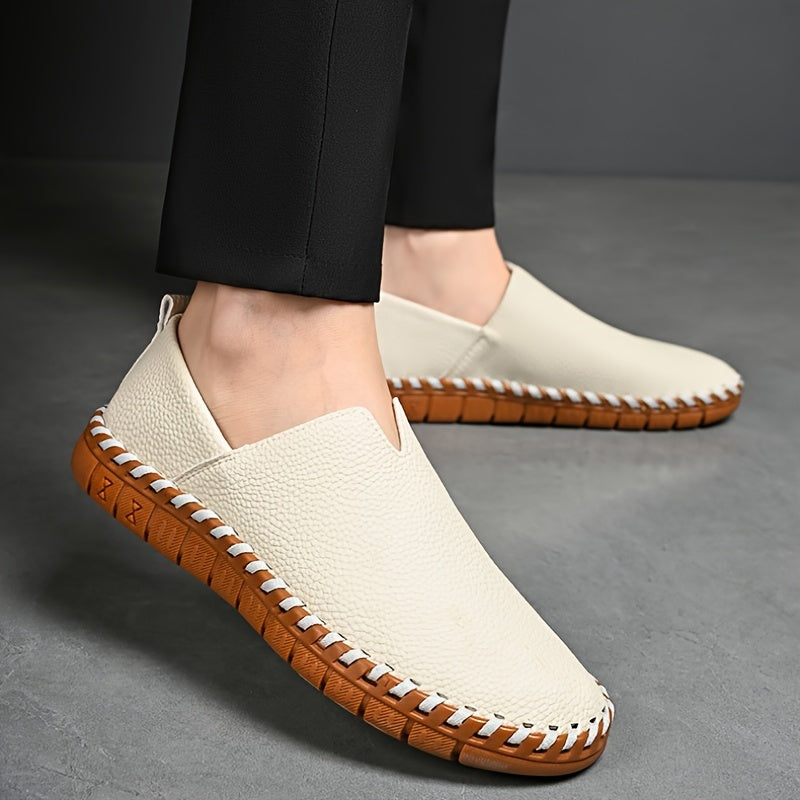 Aureliano - Mocassim Masculino Costurado à Mão