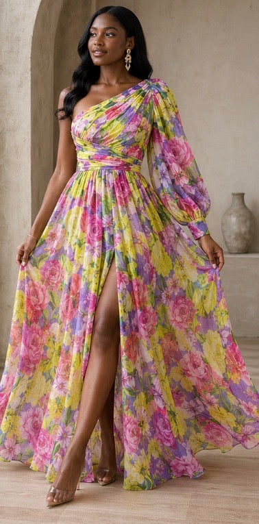 Heloísa - Vestido Floral Marcante
